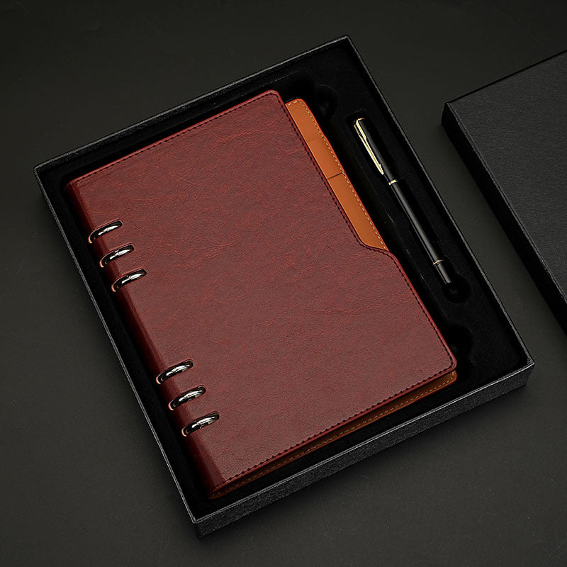 Wholesale Leather A5 Hollow Loose Leaf Book